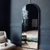 Graham & Green Black Arched Mirror