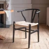 Graham & Green Black Rattan Emperor Chair