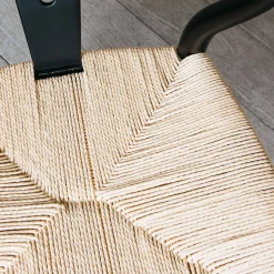 Graham & Green Black Rattan Emperor Chair