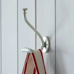 Graham & Green Blaise Antique Silver Single Wall Hook