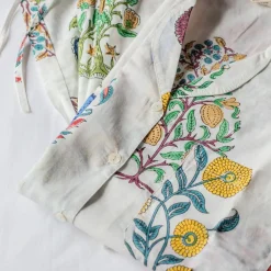 Graham & Green Bloom Floral Block Printed Pyjama Sets