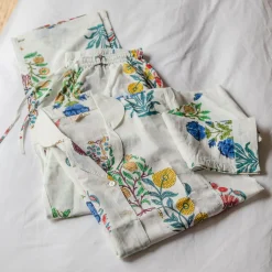 Graham & Green Bloom Floral Block Printed Pyjama Sets