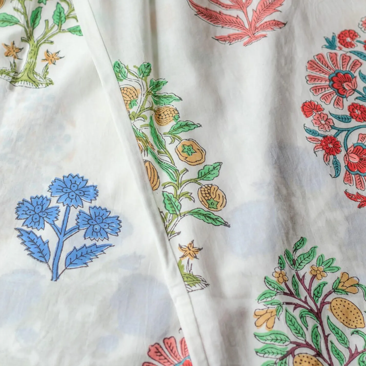 Graham & Green Bloom Floral Block Printed Pyjama Sets
