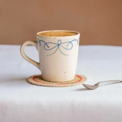 Graham & Green Blue Bow Mug