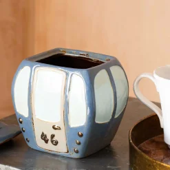 Graham & Green Blue Cable Car Cookie Jar