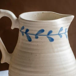 Graham & Green Blue Leaves Jug