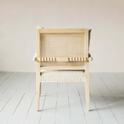 Graham & Green Bobbin Natural Linen and Ash Armchair