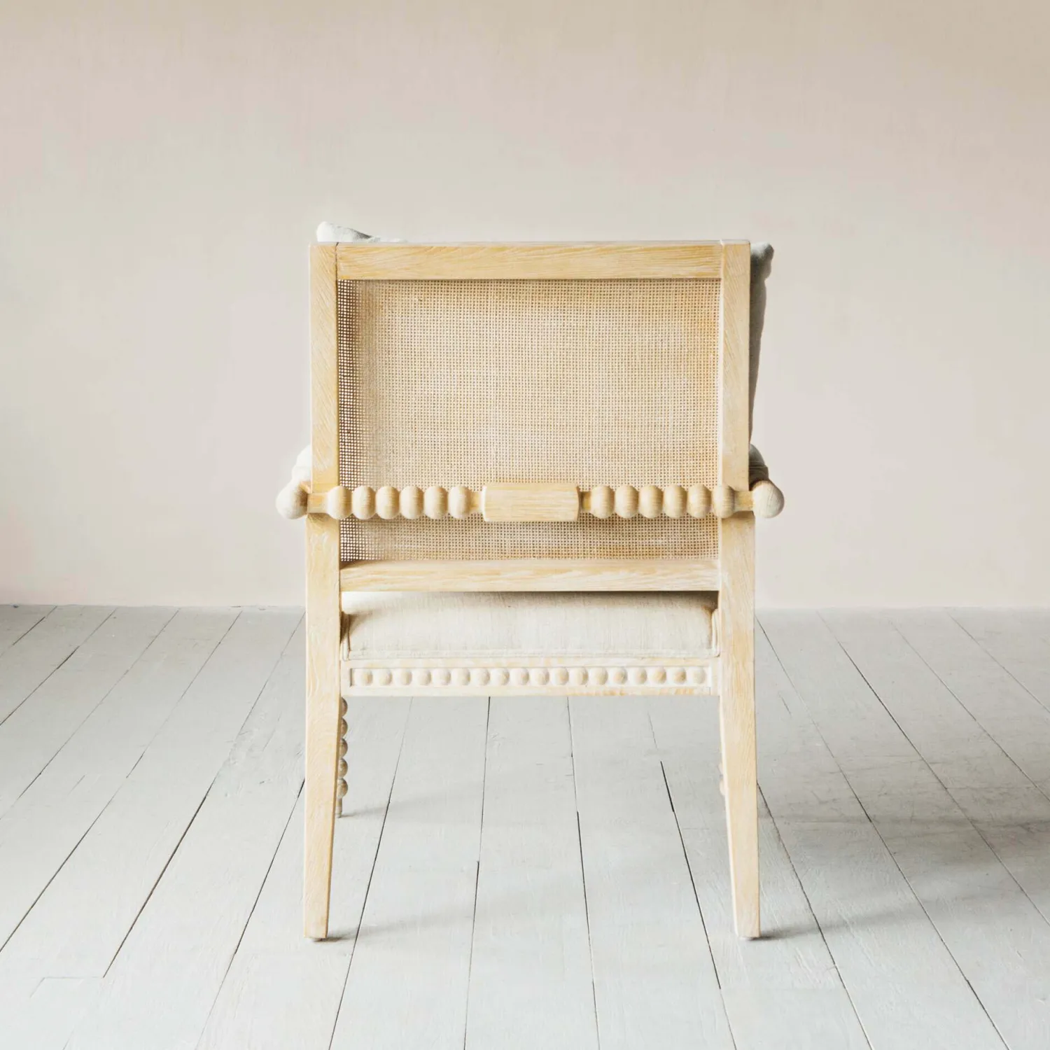 Graham & Green Bobbin Natural Linen and Ash Armchair
