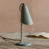 Graham & Green Bridewell Lichen Green Table Lamp