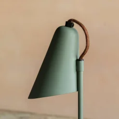 Graham & Green Bridewell Lichen Green Table Lamp