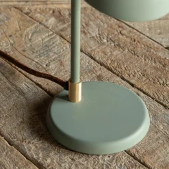 Graham & Green Bridewell Lichen Green Table Lamp