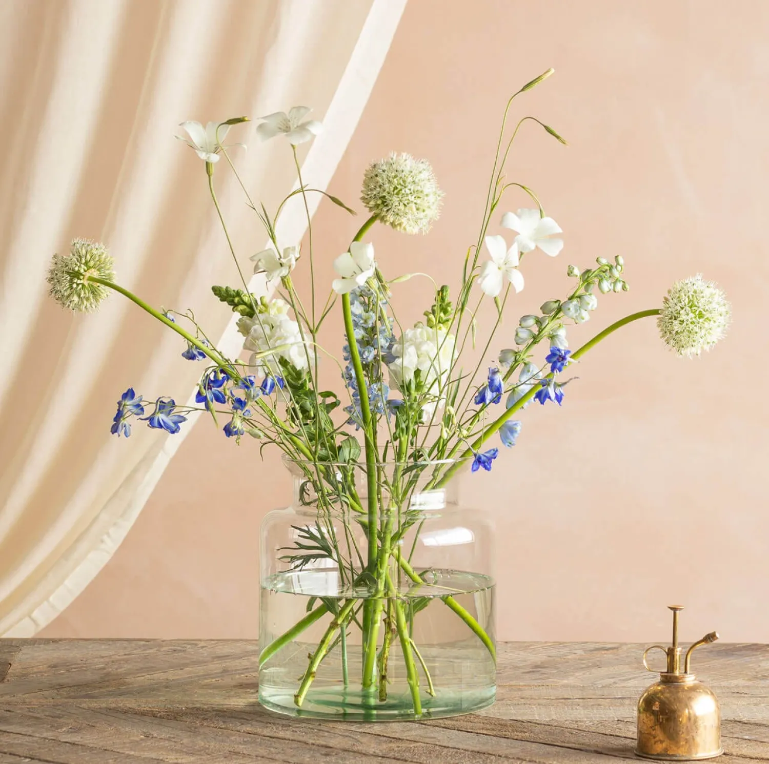 Graham & Green Broadwell Clear Glass Vases