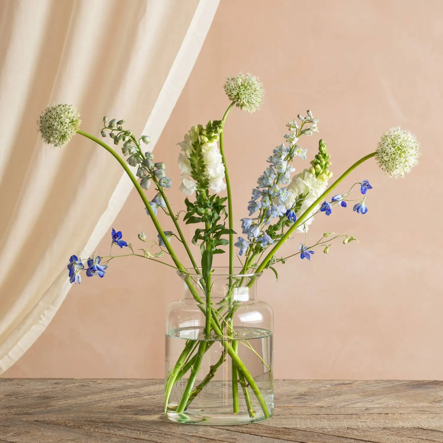 Graham & Green Broadwell Clear Glass Vases