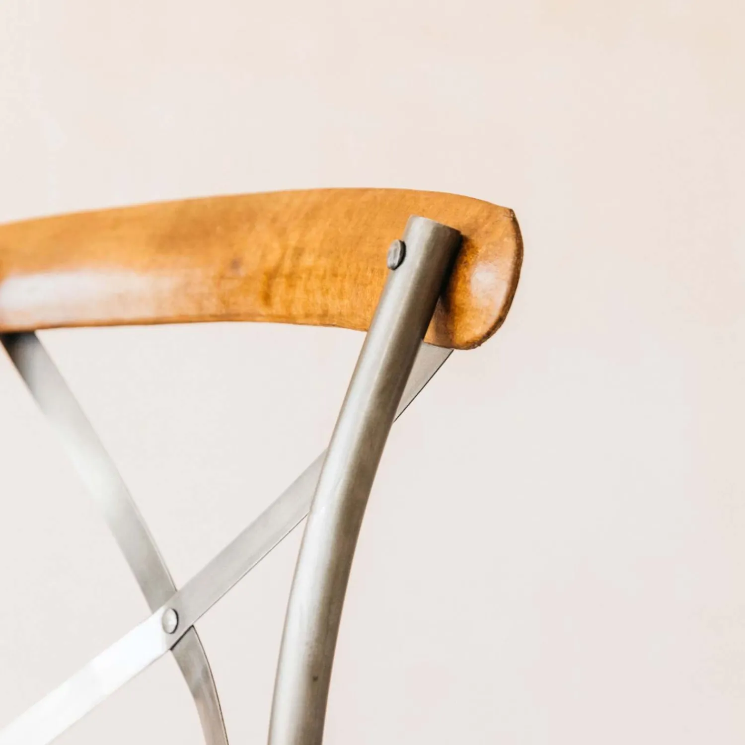 Graham & Green Brook Antique Zinc and Leather Chair