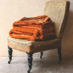 Graham & Green Burnt Amber Throw
