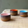 Graham & Green Burnt Copper Tea Light Holders