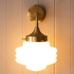 Graham & Green Caius Brass Wall Light