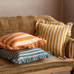 Graham & Green Candy Stripe Square Cushions