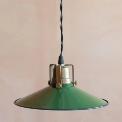 Graham & Green Caspian Green Pendant Light