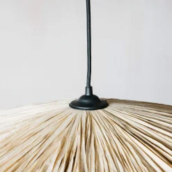 Graham & Green Cecile Brick Red Tassel Pendant