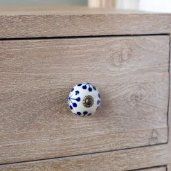 Graham & Green Ceramic Berry Hand-Painted Knob