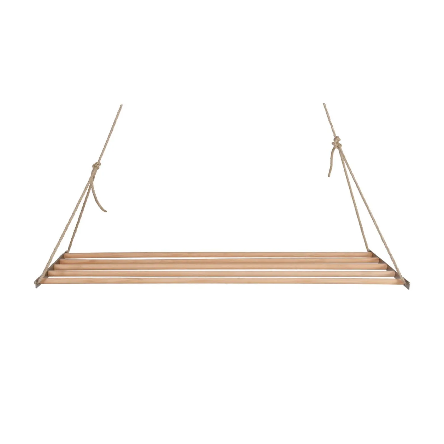 Graham & Green Chalford Natural Wood Ceiling Dryer