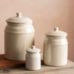 Graham & Green Chalgrove Large Ceramic Storage Canister