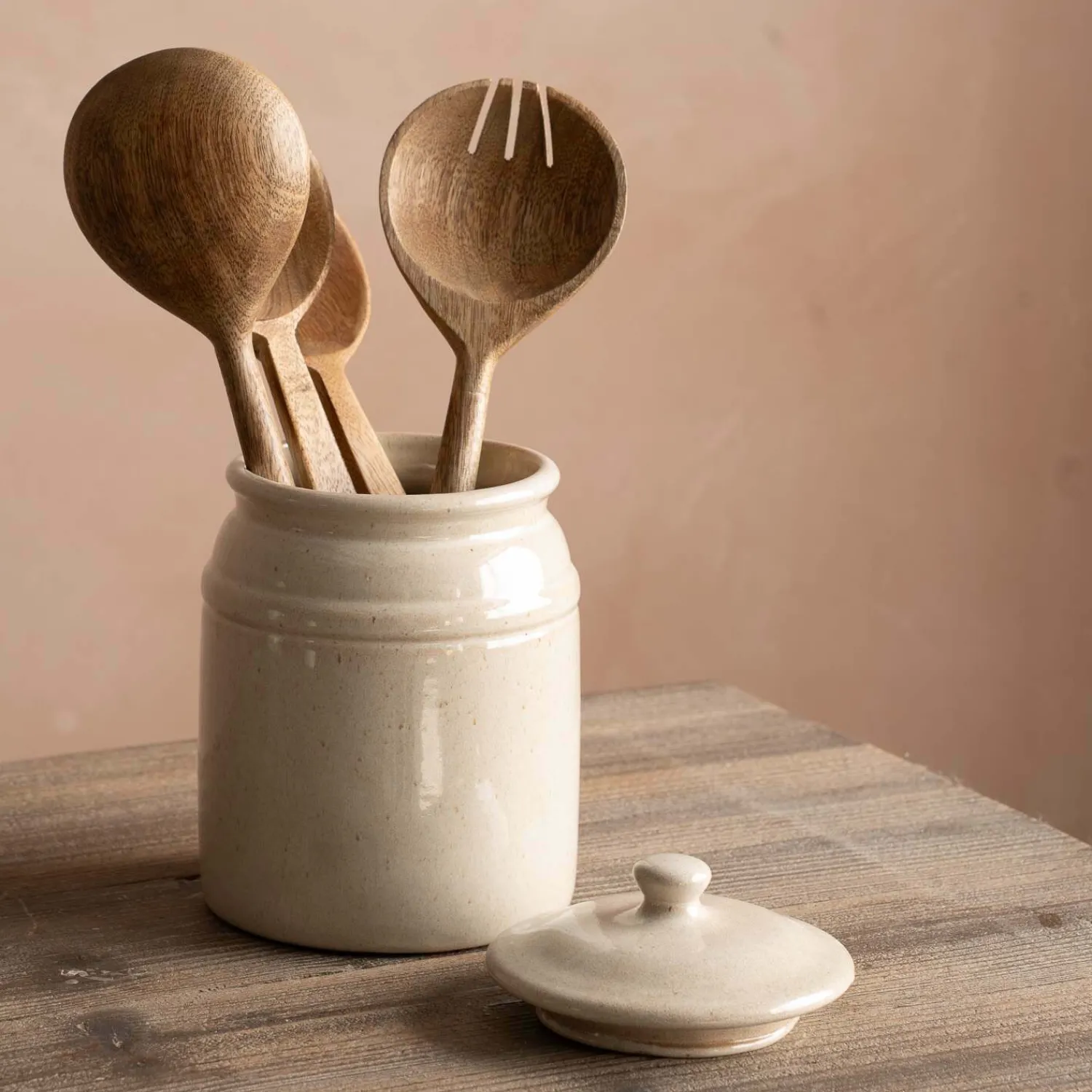 Graham & Green Chalgrove Medium Ceramic Storage Canister