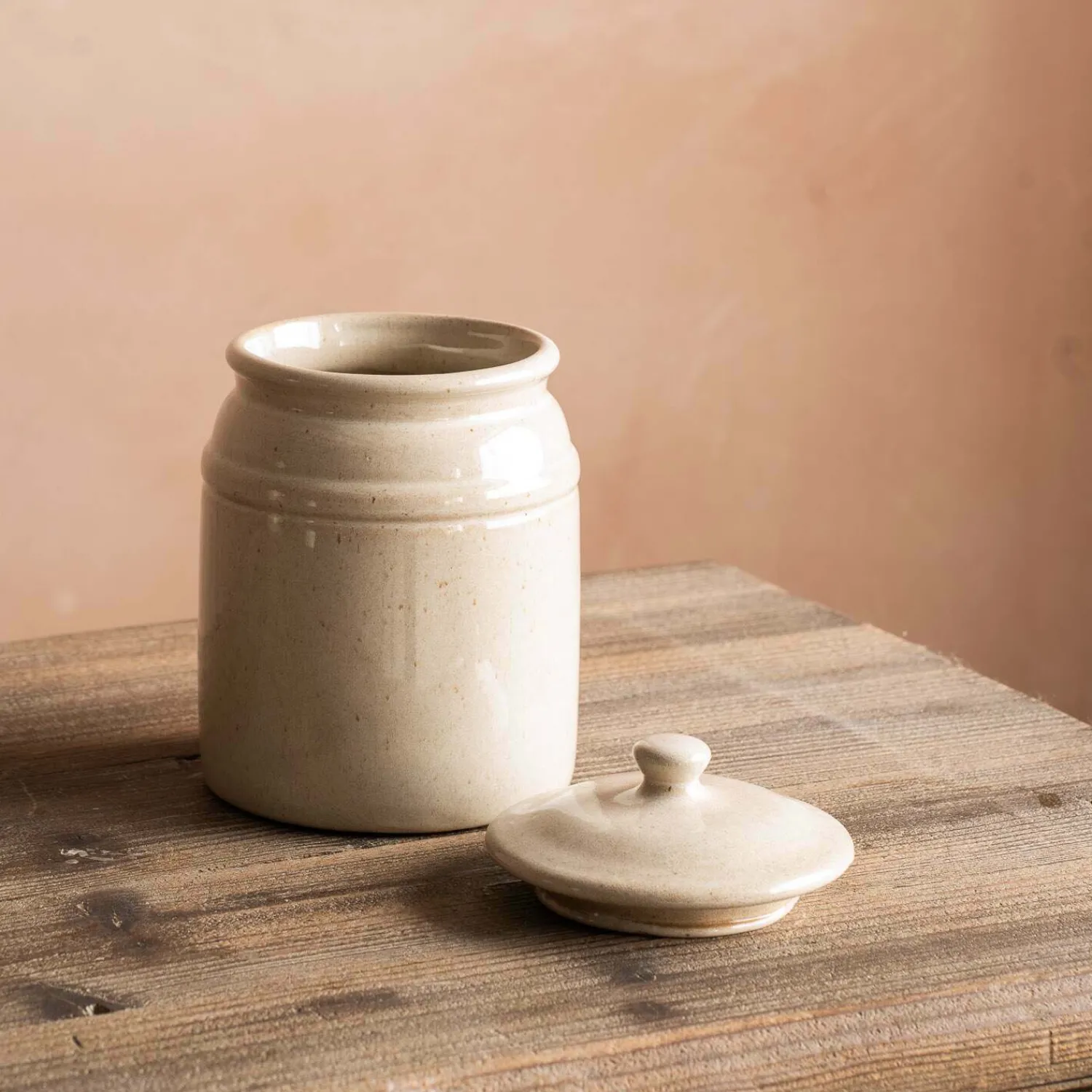 Graham & Green Chalgrove Medium Ceramic Storage Canister