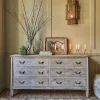 Graham & Green Chantilly Whitewashed Double Chest of Drawers