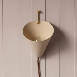 Graham & Green Chilton Nude Metal Wall Light