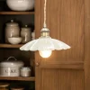 Graham & Green Clay Metal Small Pendant Light