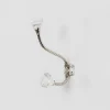 Graham & Green Clear Glass Coat Hook