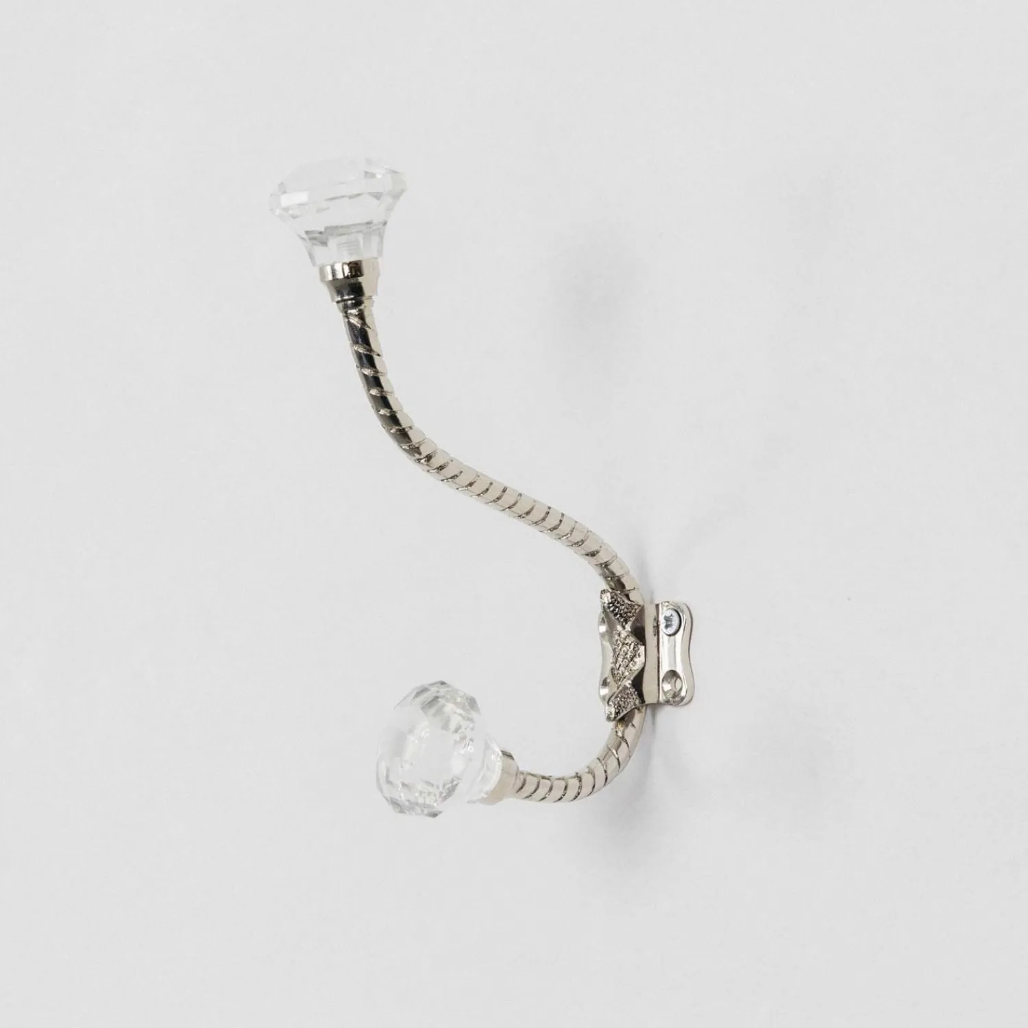 Graham & Green Clear Glass Coat Hook