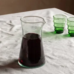 Graham & Green Clear Moroccan Glass Carafe