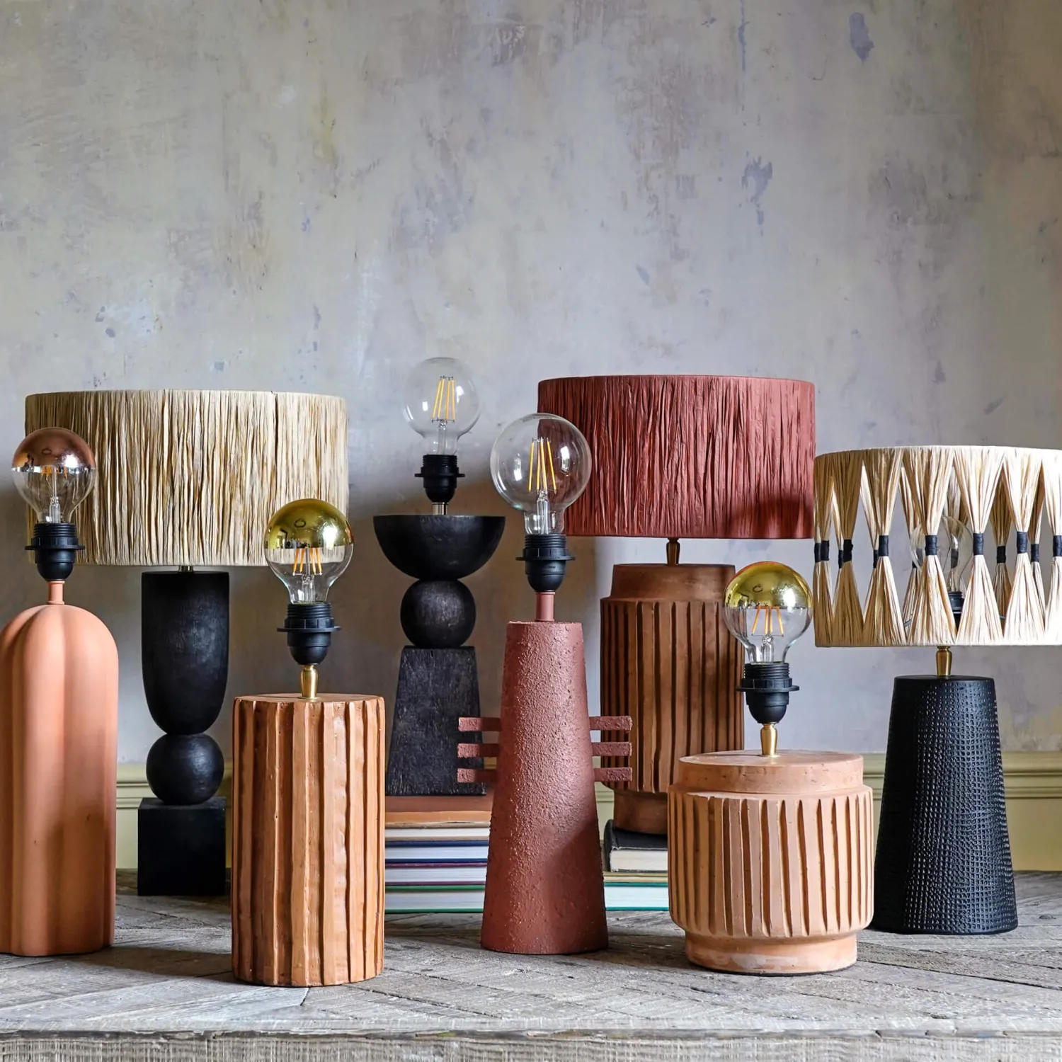 Graham & Green Clemance Sculptural Table Lamp