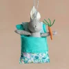 Graham & Green Coella Blue Rabbit Decoration