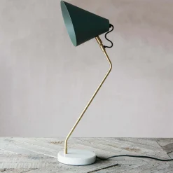 Graham & Green Colton Lichen Green Lamp