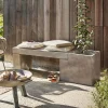 Graham & Green Concrete Bench Planter