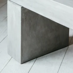 Graham & Green Concrete Bench Planter