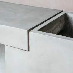 Graham & Green Concrete Bench Planter