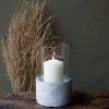 Graham & Green Concrete Hurricane Lantern