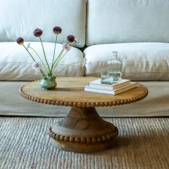 Graham & Green Condo Round Wooden Coffee Table