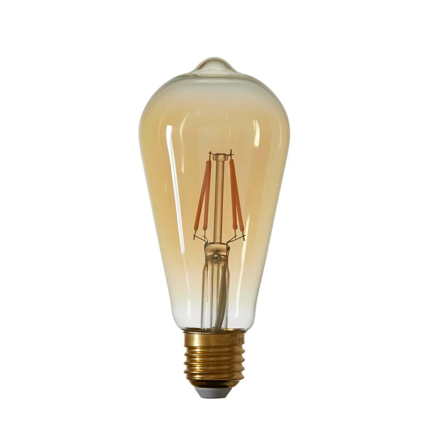 Graham & Green Conical Amber LED E27 Bulb