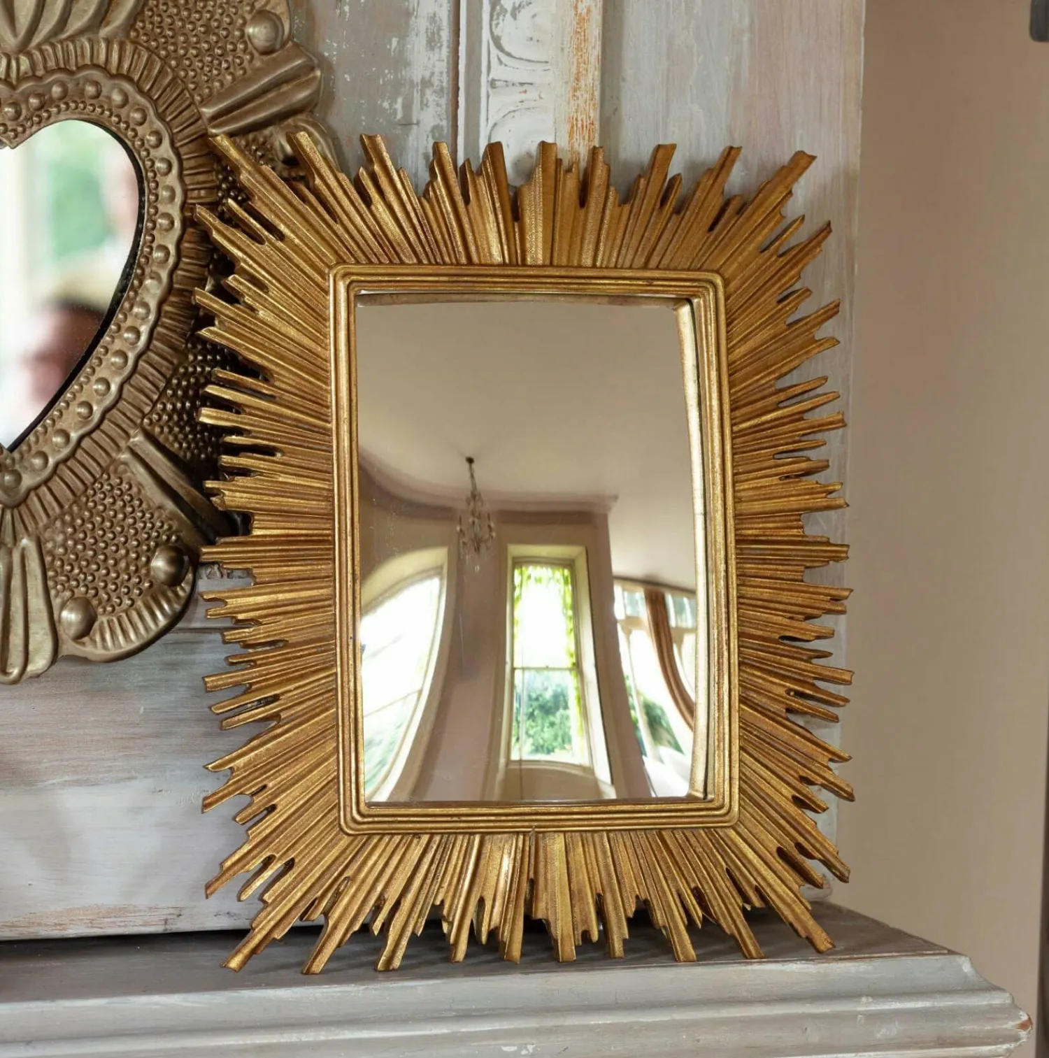 Graham & Green Convex Rectangular Wall Mirror
