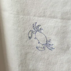Graham & Green Creatures of the Sea Embroidered Table Cloth