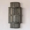 Graham & Green Curved Bamboo Lantern