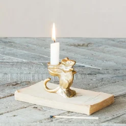 Graham & Green Cuthbert Mouse Candle Holder