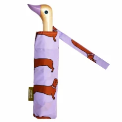 Graham & Green Dachshund Purple Duck Umbrella