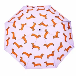 Graham & Green Dachshund Purple Duck Umbrella